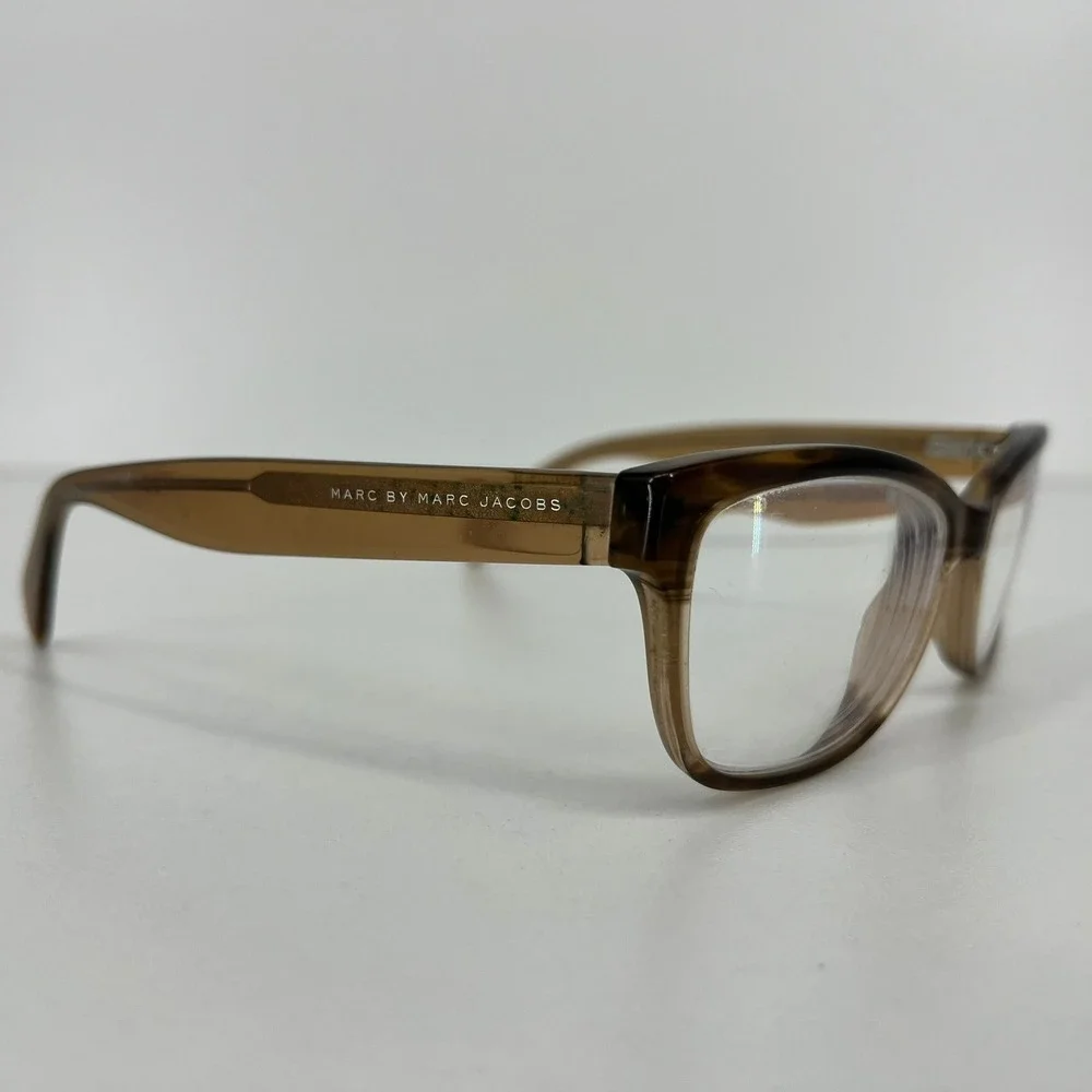 Marc by Marc Jacobs Brown Tortoise Cat Eye Eyeglasses MMJ 628 AT4 140 Womens‎